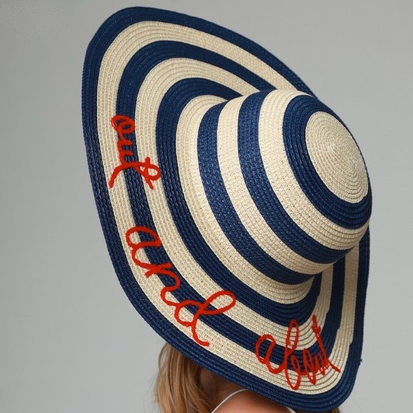 **WIDE BRIM WOMENS SUMMER BEACH FLOPPY HAT - Picture 3 of 3